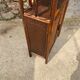 Shelves library in rattan and vintage cannage 70s