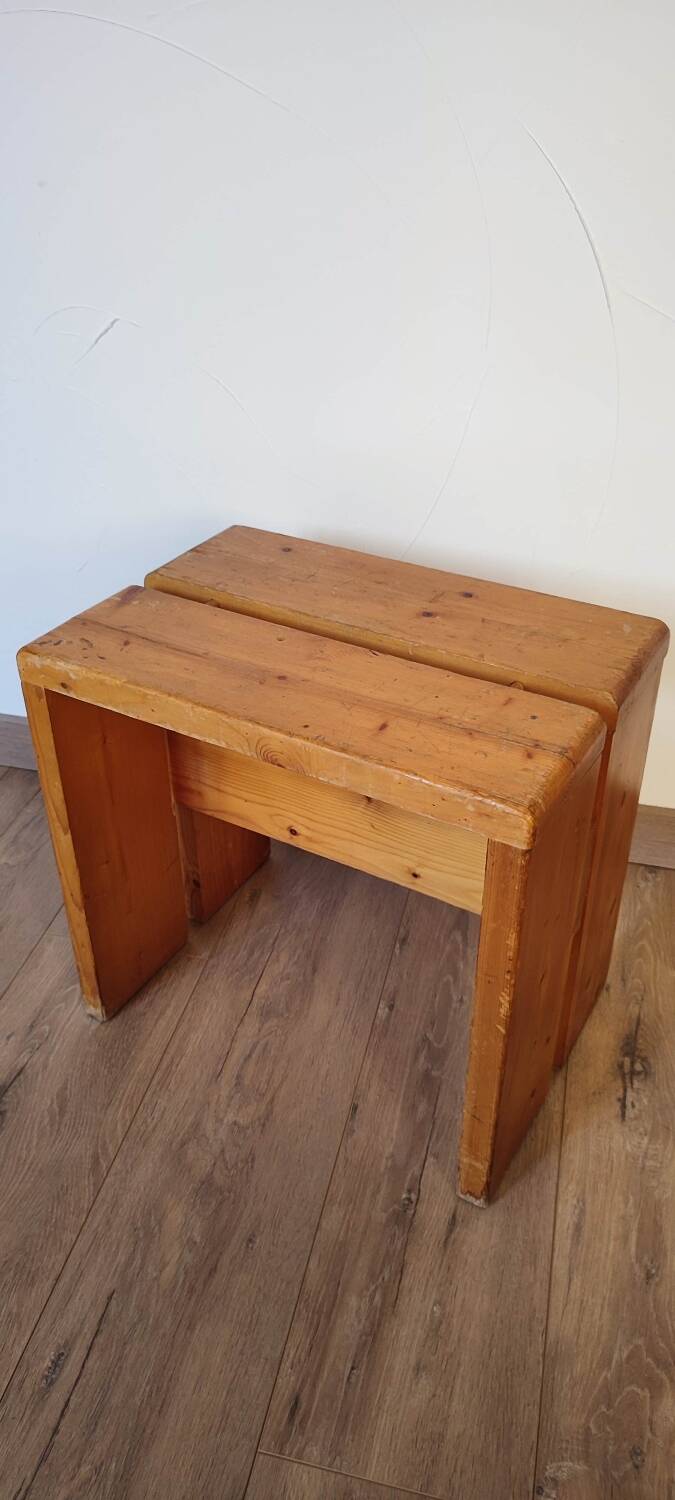 Charlotte Perriand Les Arcs Stool