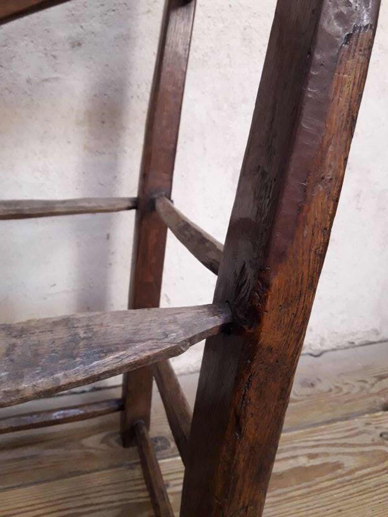 Fauteuil art populaire ancien campagne