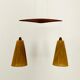 Suspension en teck et sisal par Temde