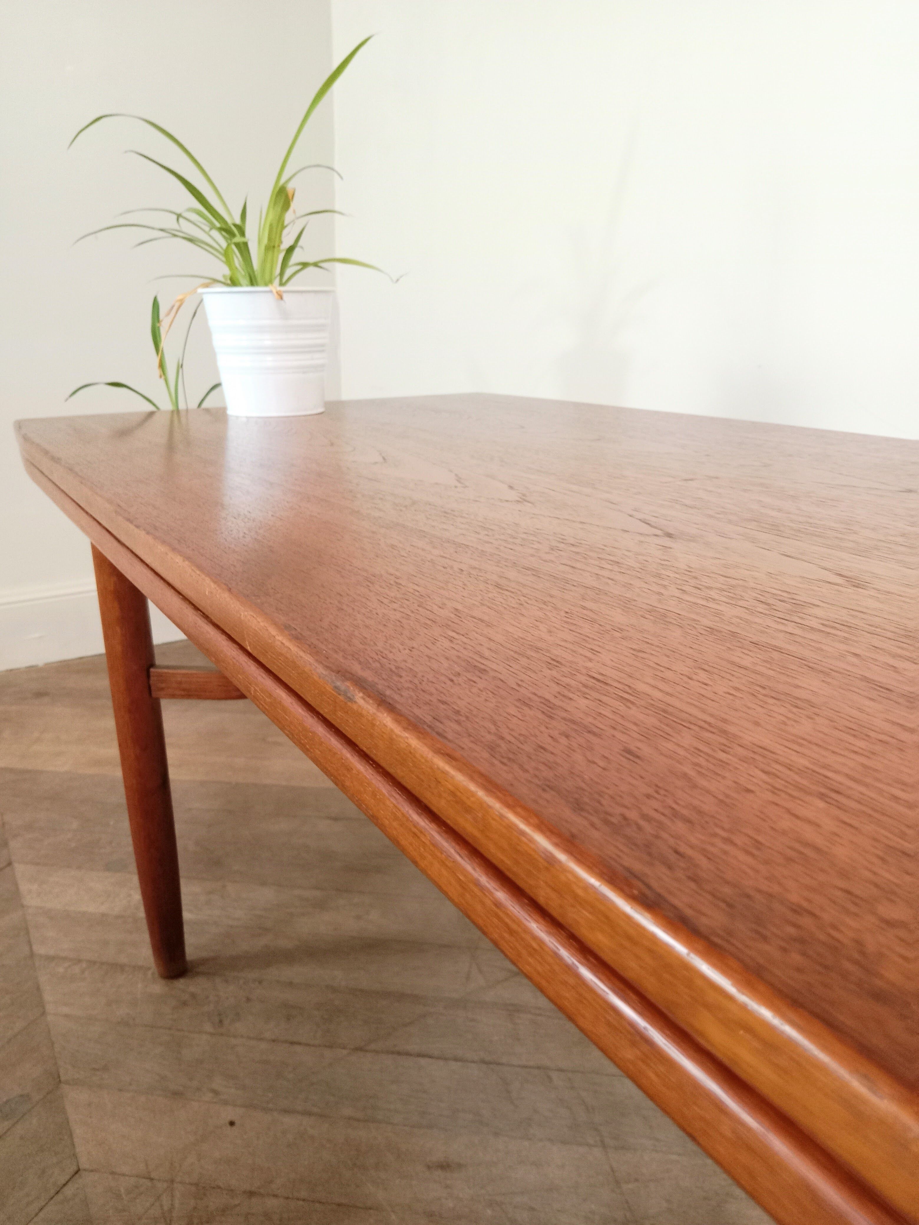 Coffee table with modular system by Folke Ohlsson