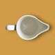 Vintage white ceramic jug with glaze – 2 L - BOCH La Louvière