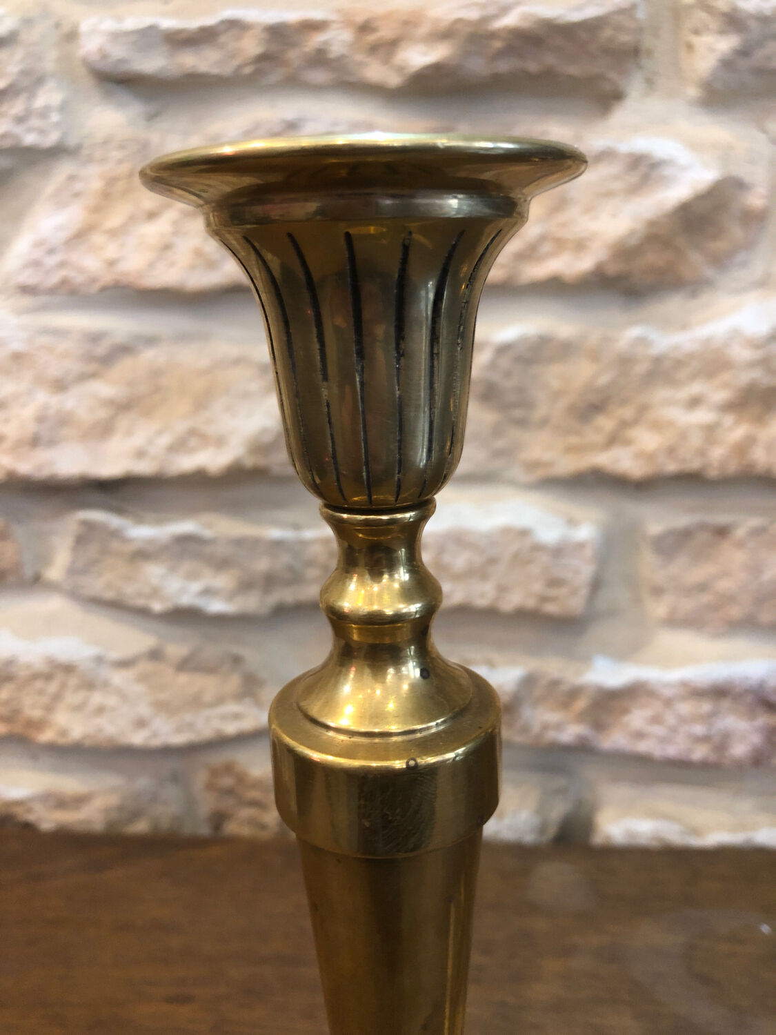 Pair of candle holders