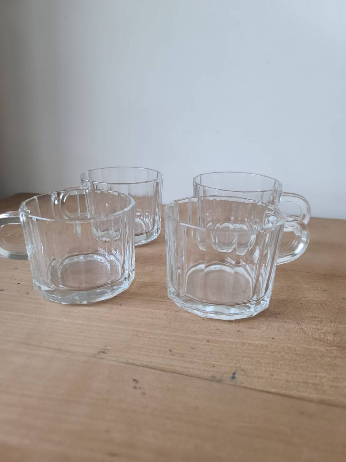 Glass coffee cup