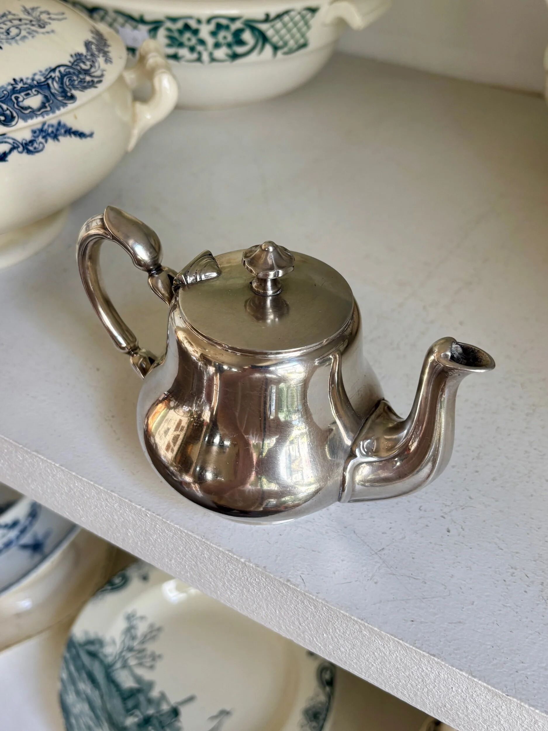 Selfish Christofle silver-plated jug