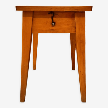 Stool with beech compartment