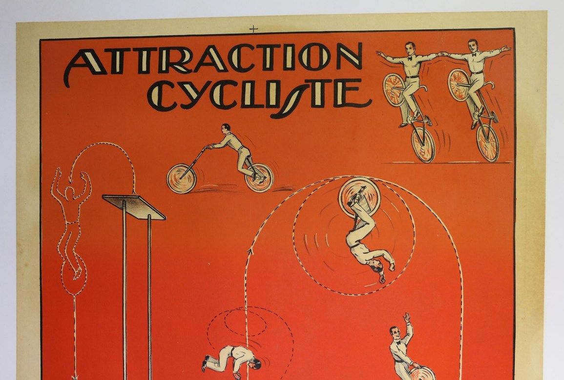 Poster Darwin's circus, 1920-30