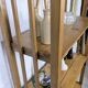Étagère vintage en bois à 5 niveaux