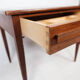 Side table with extensions in teak of Danish design by Silkeborg Furniture, 1960s