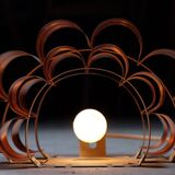 Mid-Century Wall Light in Copper by Werner Schou, Denmark