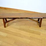 Elm Bench Finnish Design by Olavi Hanninen