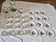 Rare Lunéville Art Deco tea set with Japonisme inspiration, 27 pieces.