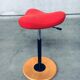 Scandinavian Ergonomic Design Writing Desk and Stool from Stokke, 1980s, Set of 3