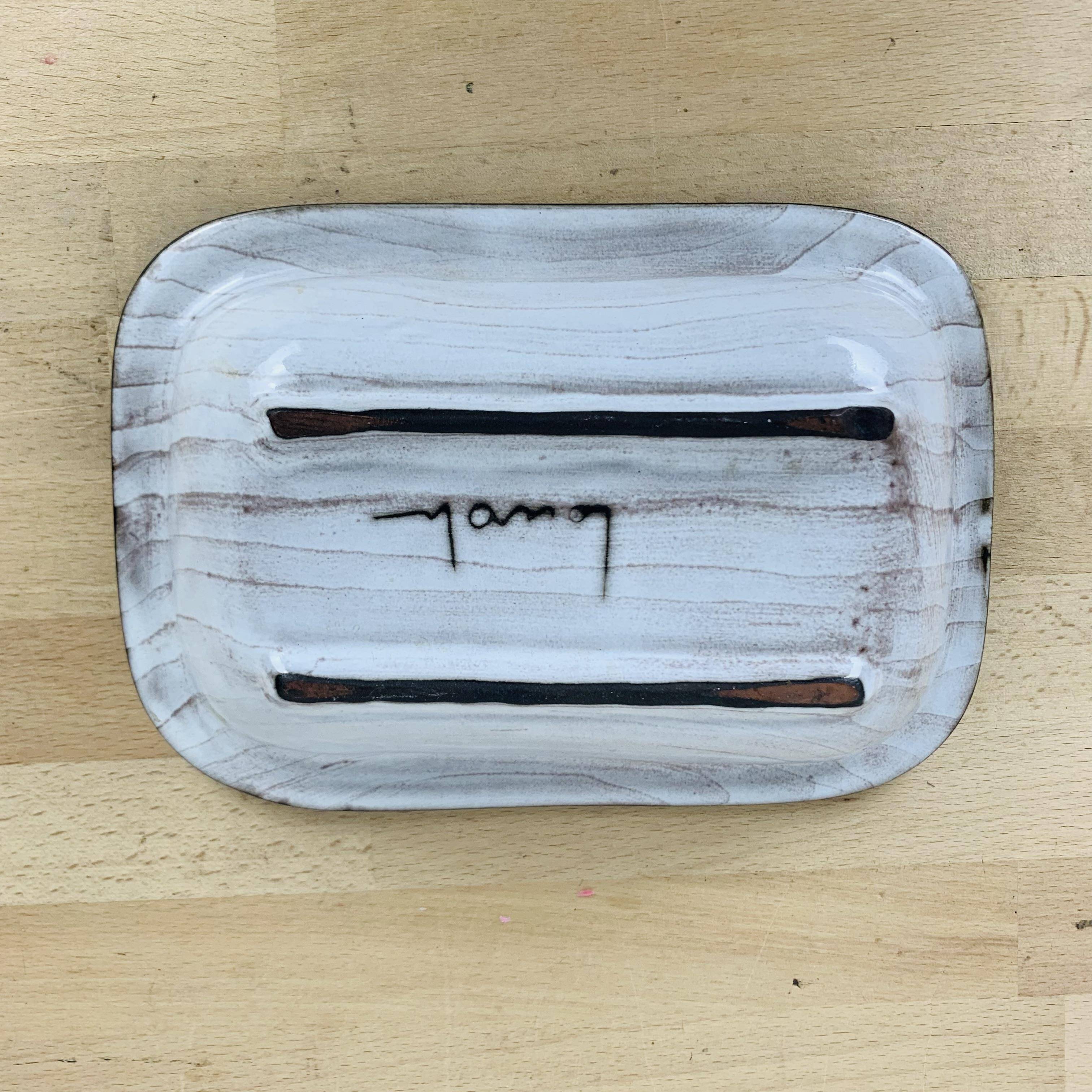 Dish and bowl Emile Masson in Vallauris