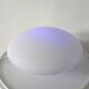 White opaline pebble lamp dlg Joseph André Motte