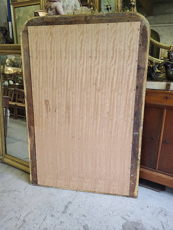 Antique louis philippe pedal mirror from the 19th century