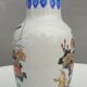 Porcelain vase birds lyres and nightingales from Japan