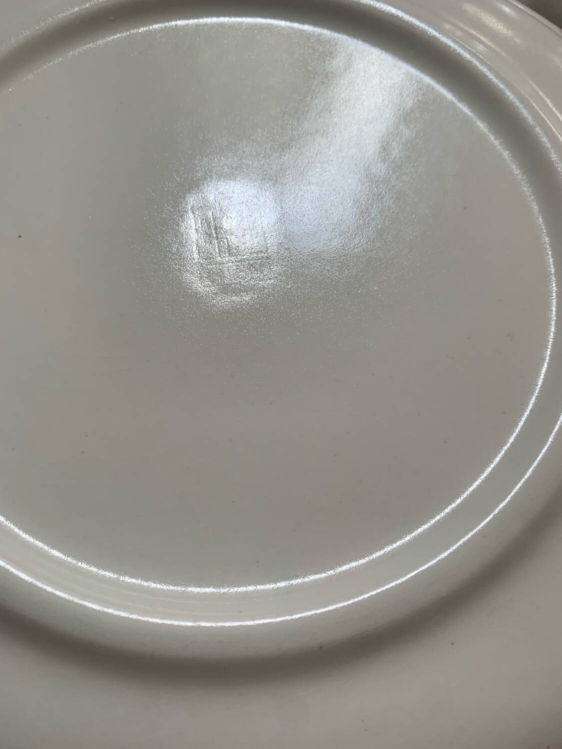 6 flat plates Gien France