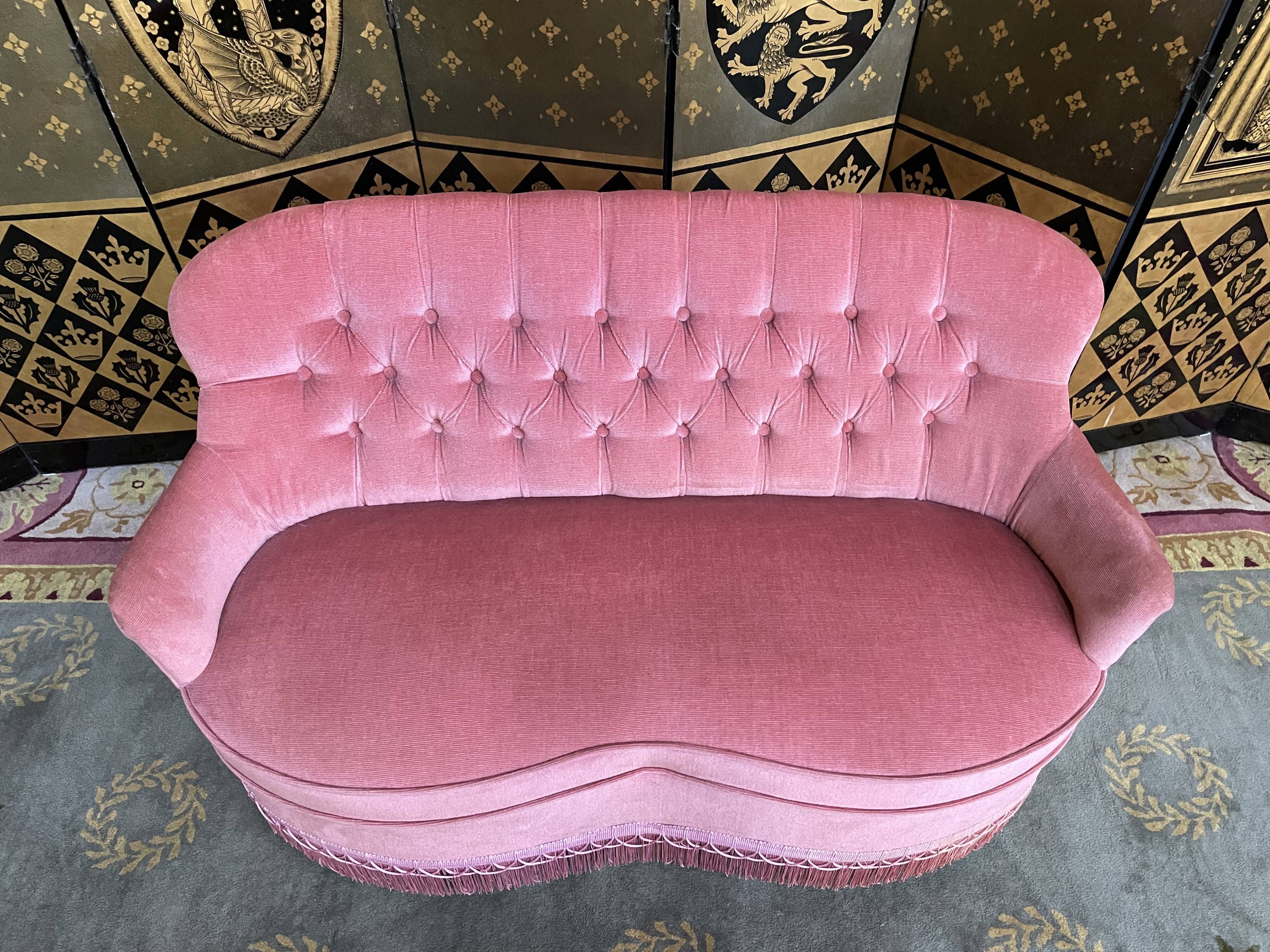 Napoleon III style toad bench | Selency