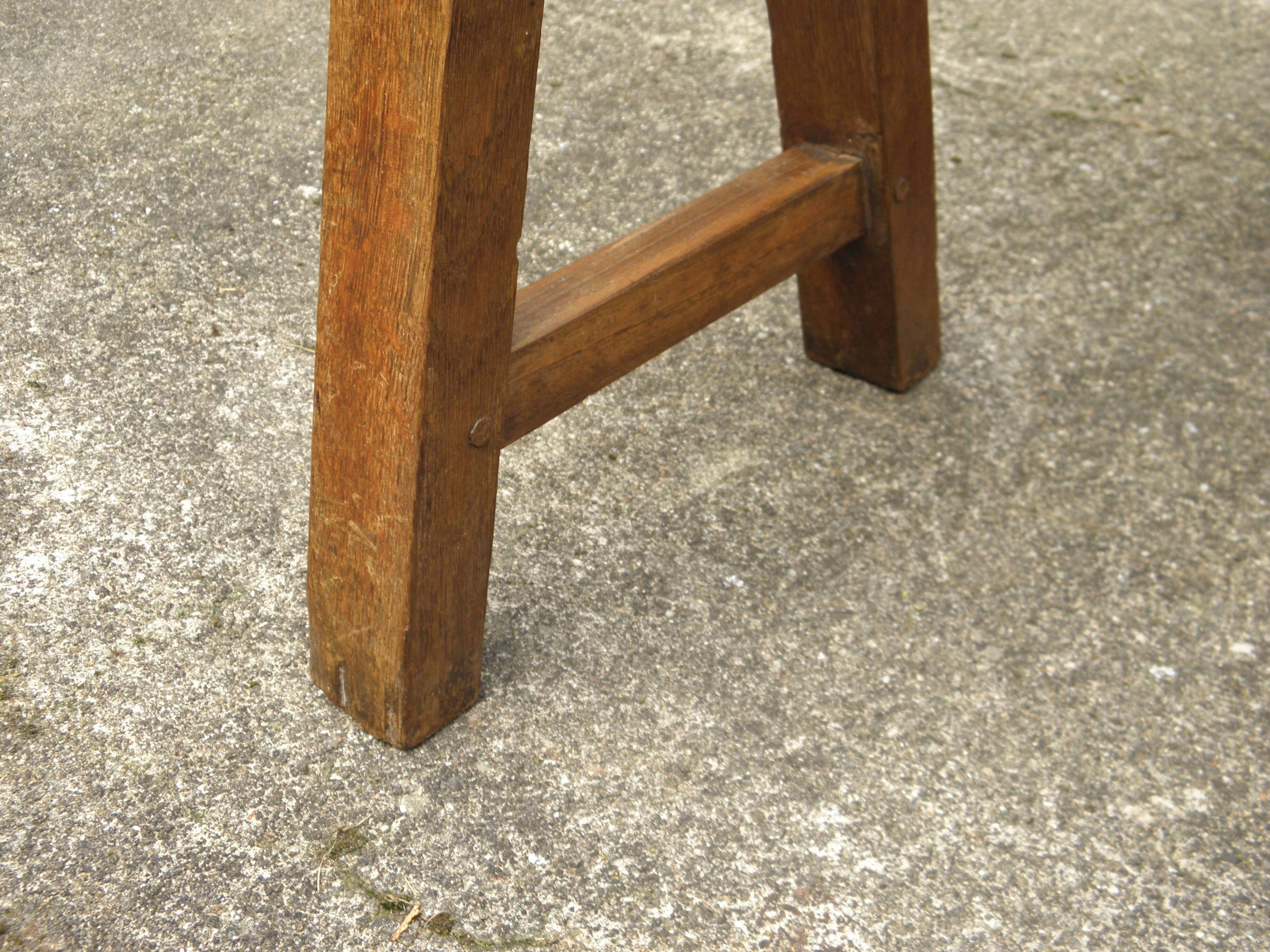 Pair of farmhouse benches 165 cm