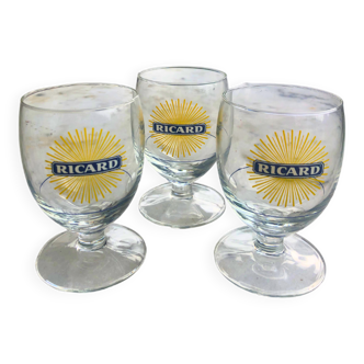 Glasses • Ricard, vintage (dose line)