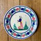 Henriot Quimper dessert service