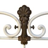 Antique wrought iron bed from the 1900s