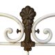 Antique wrought iron bed from the 1900s