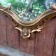 Miroir doré baroque style Louis XV biseauté