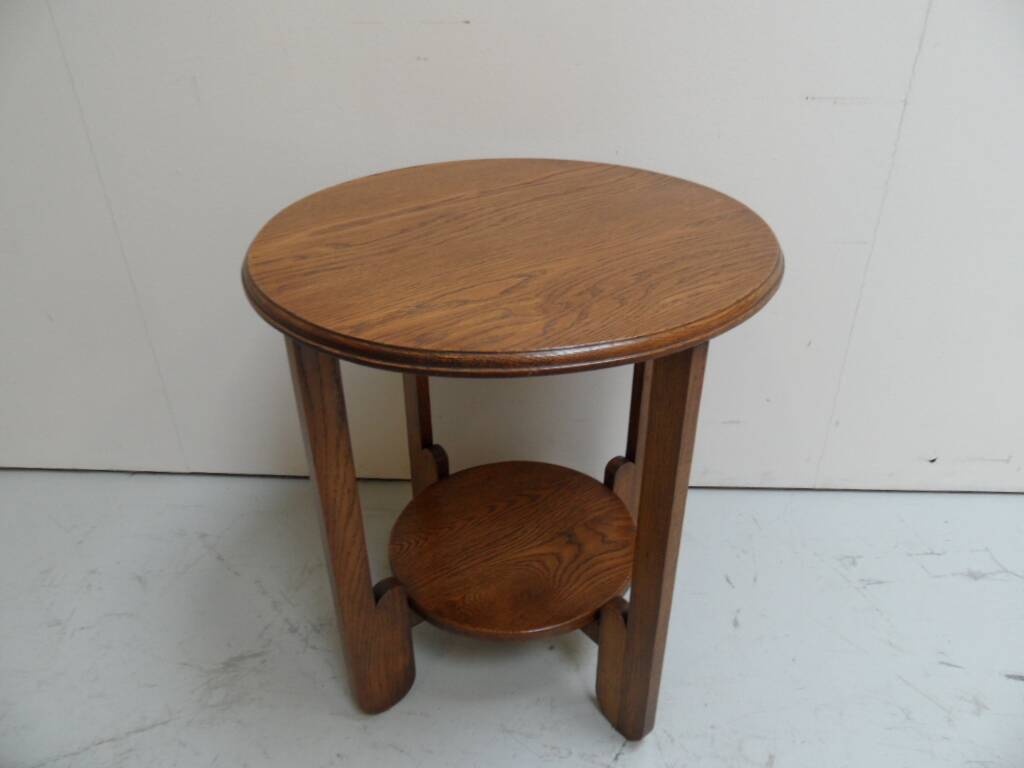 Art Deco round coffee table