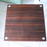 Small Scandinavian side table in rosewood by Georg Petersen