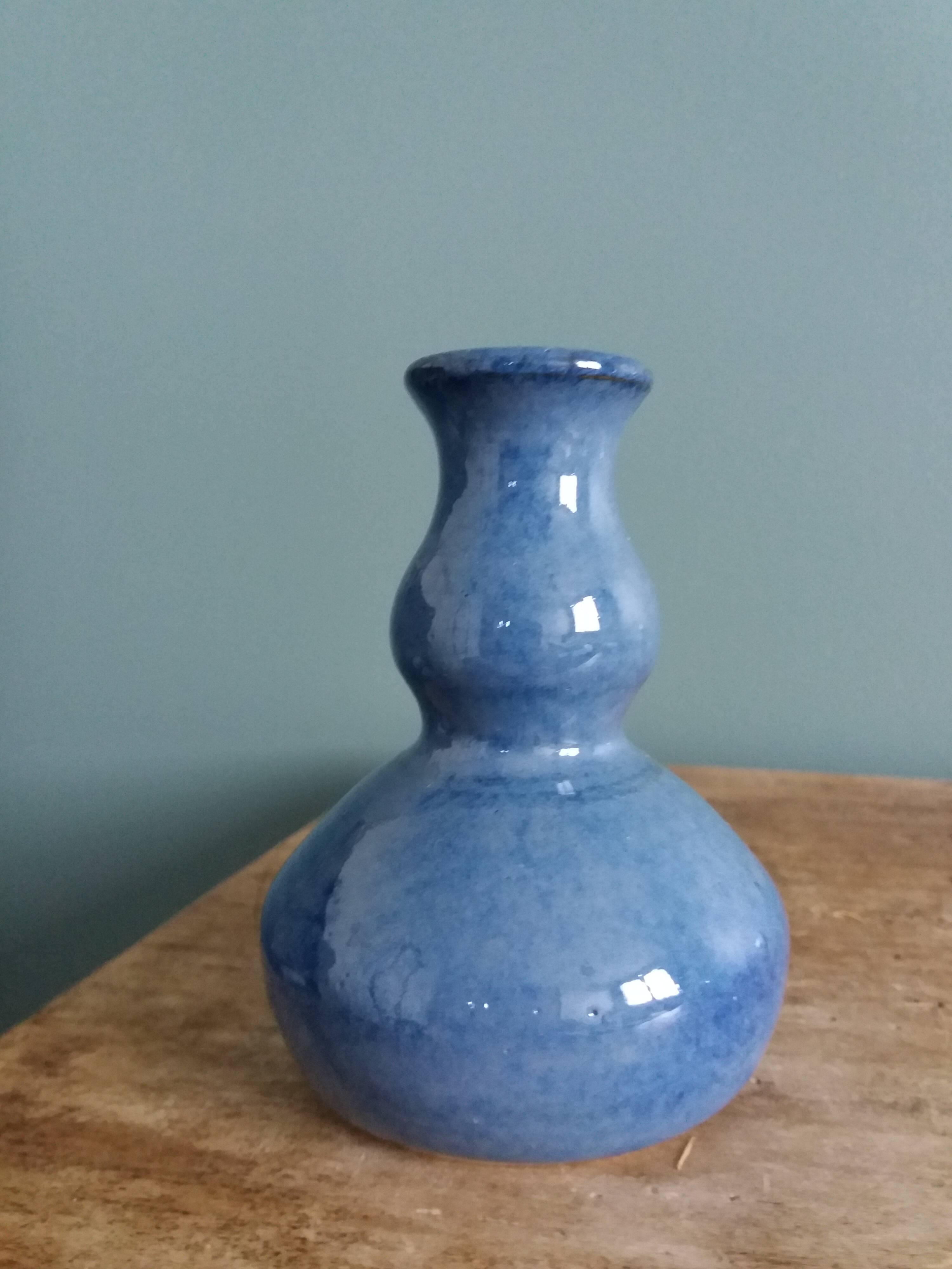 Signed vase, handmade ceramic