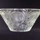 Coupe Lalique Crystal Cut decoration Thistles Master Piece-Circa 1960s