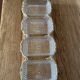 Vintage wicker and wood serving tray