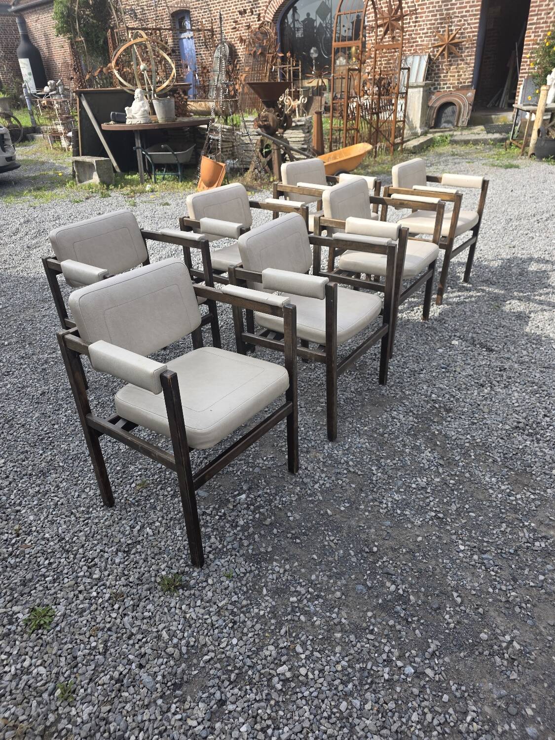 7 armchairs from the 70s