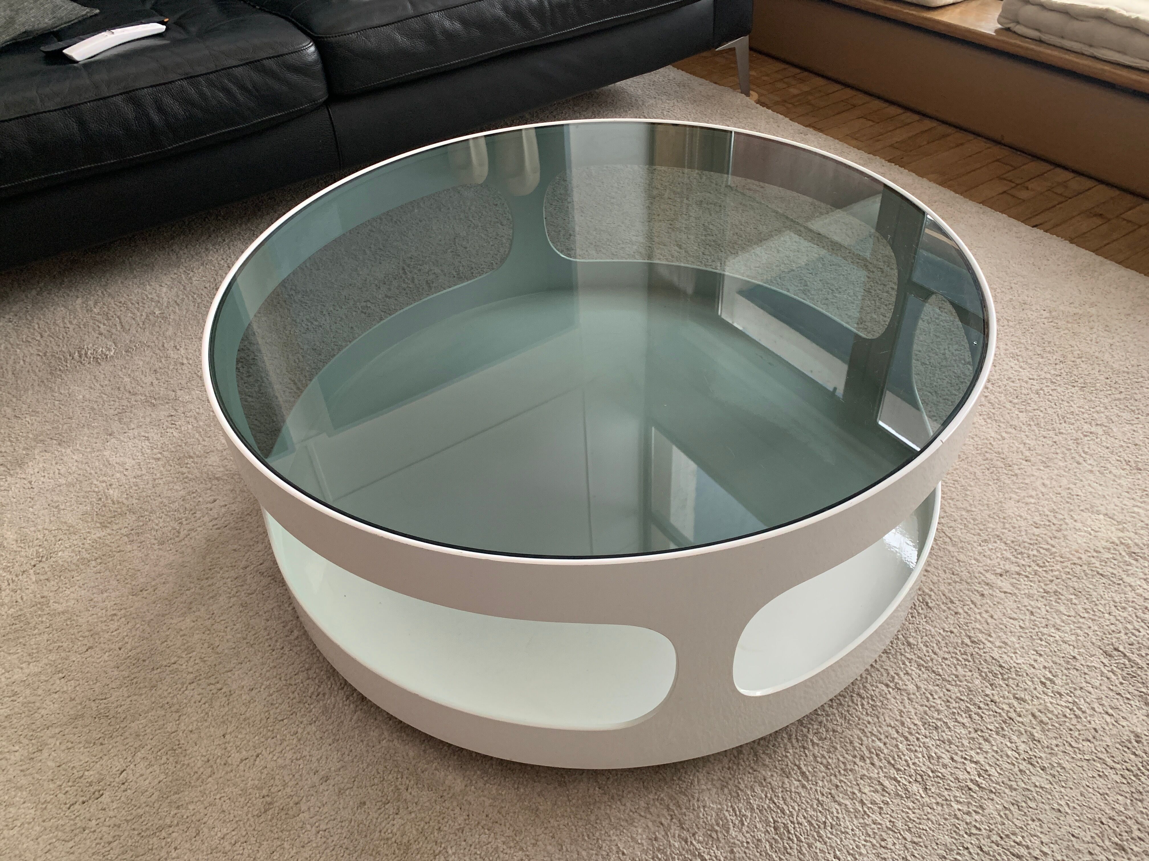 Space age coffee table by Erik Van Buijtenen