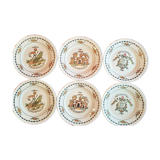 6 assiettes révolutionnaire révolution française 1789 - C.B.M. CBM