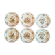 6 assiettes révolutionnaire révolution française 1789 - C.B.M. CBM