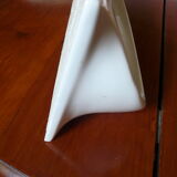 Vintage white bathroom wall shelf