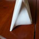Vintage white bathroom wall shelf