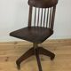 American office chair by Stoll Giroflex, wood