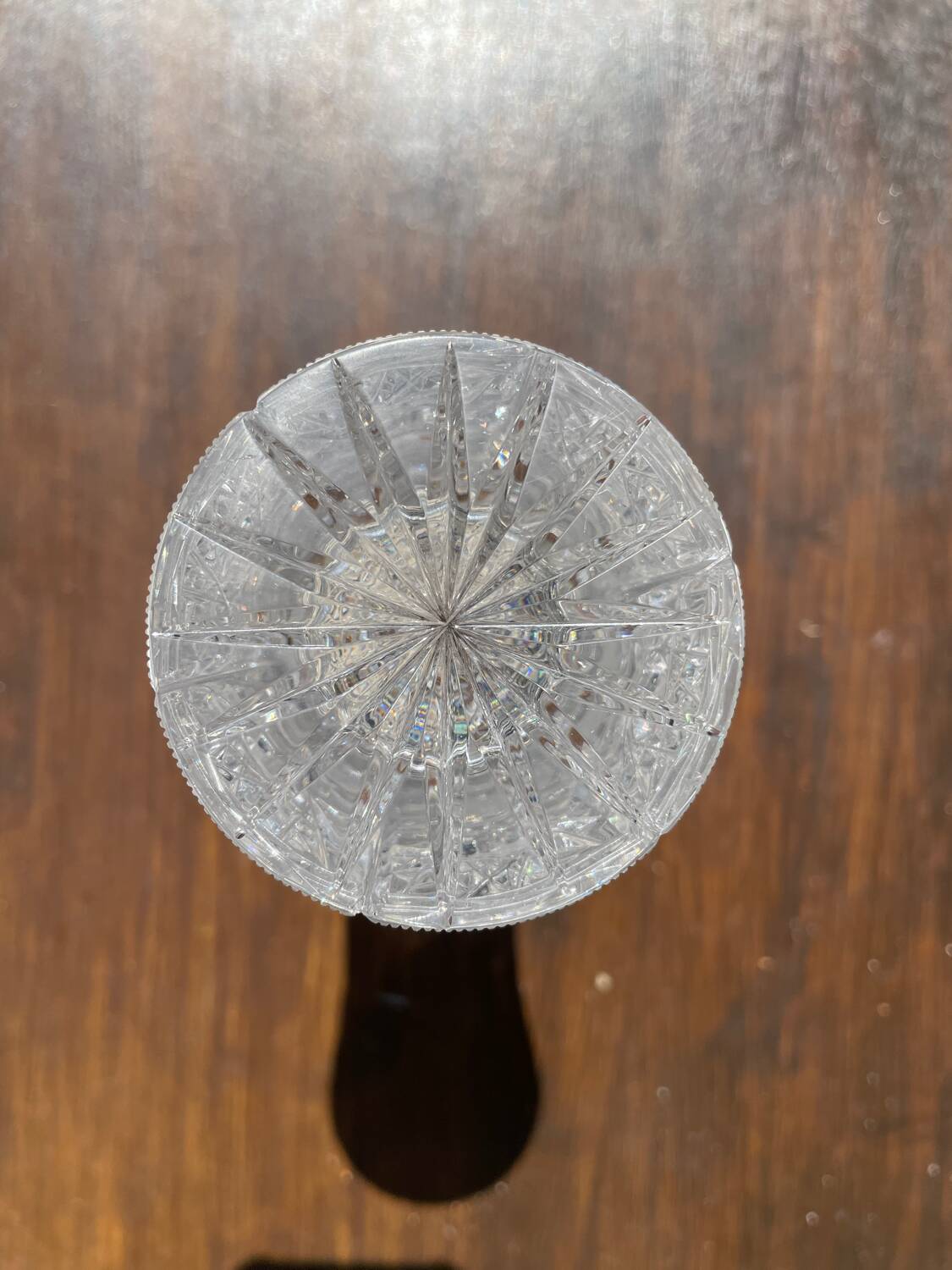 Vintage Bohemian Crystal Vase