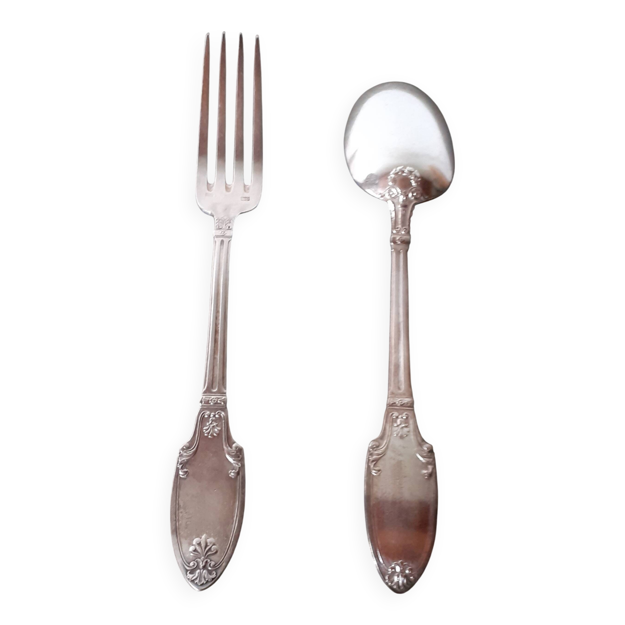 Silver-plated cutlery 34 pieces
