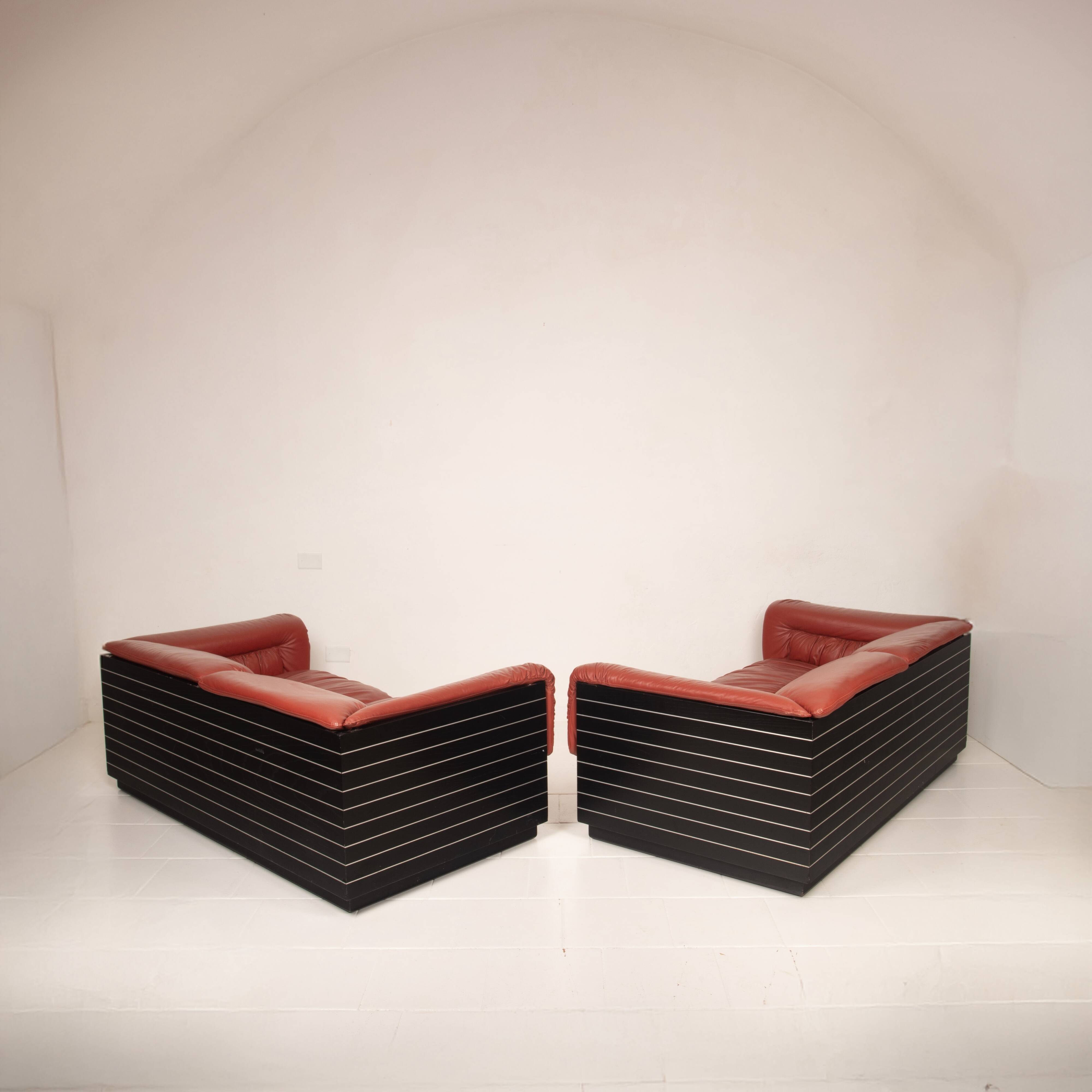 Sofa Strato par Giovanni Offredi pour Saporiti Italia, 1970