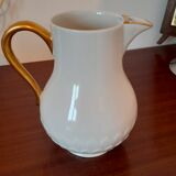 Creamer and milk jug in porcelain Vignaud