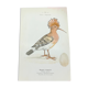 Planche naturaliste ancienne oiseaux gravure double face ouvrage 1908 G. Denise