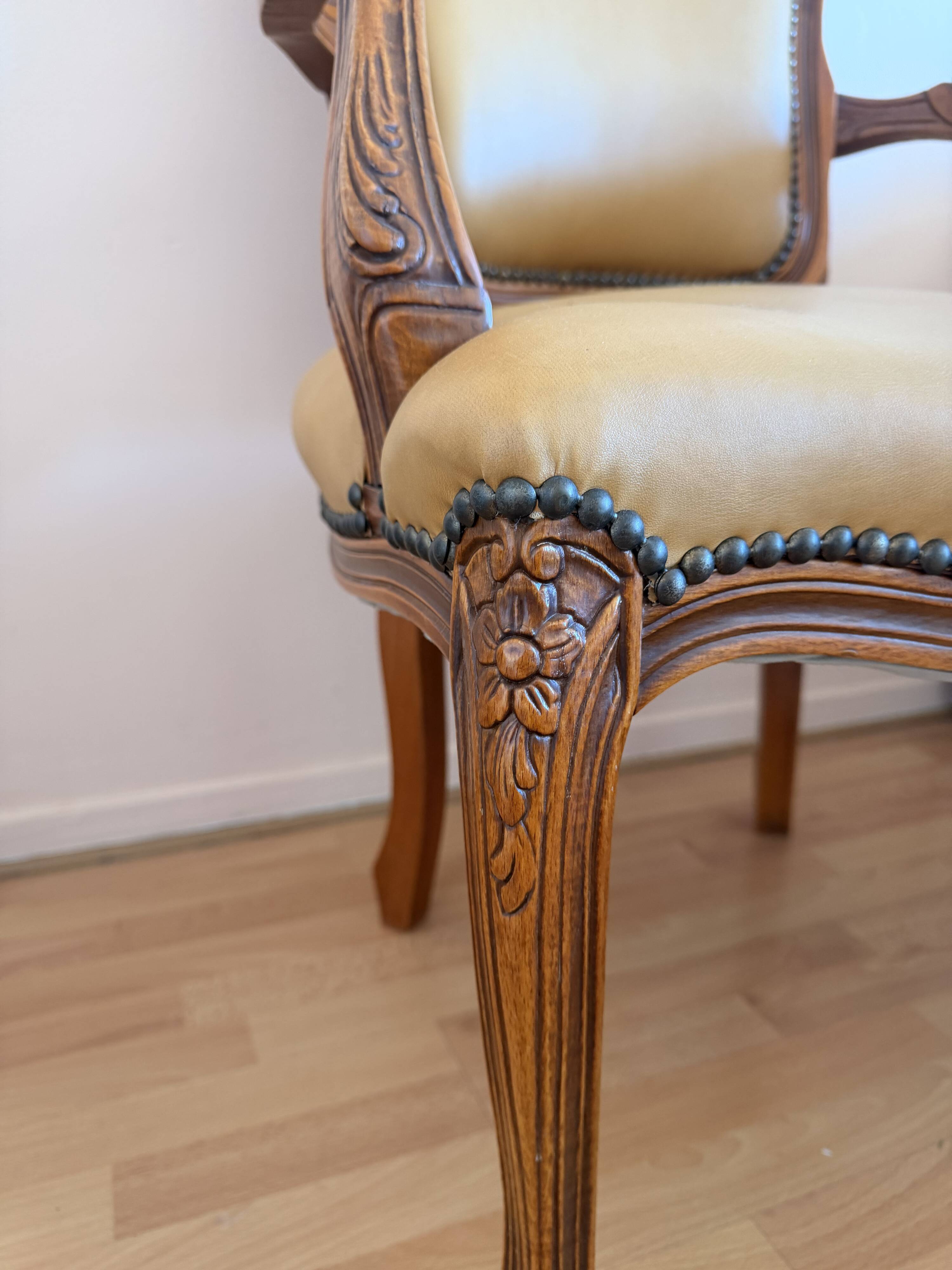 Louis XV period armchair | Set of 2