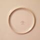Trois jolis plats ronds dont un creux porcelaine blanche et or PLV France