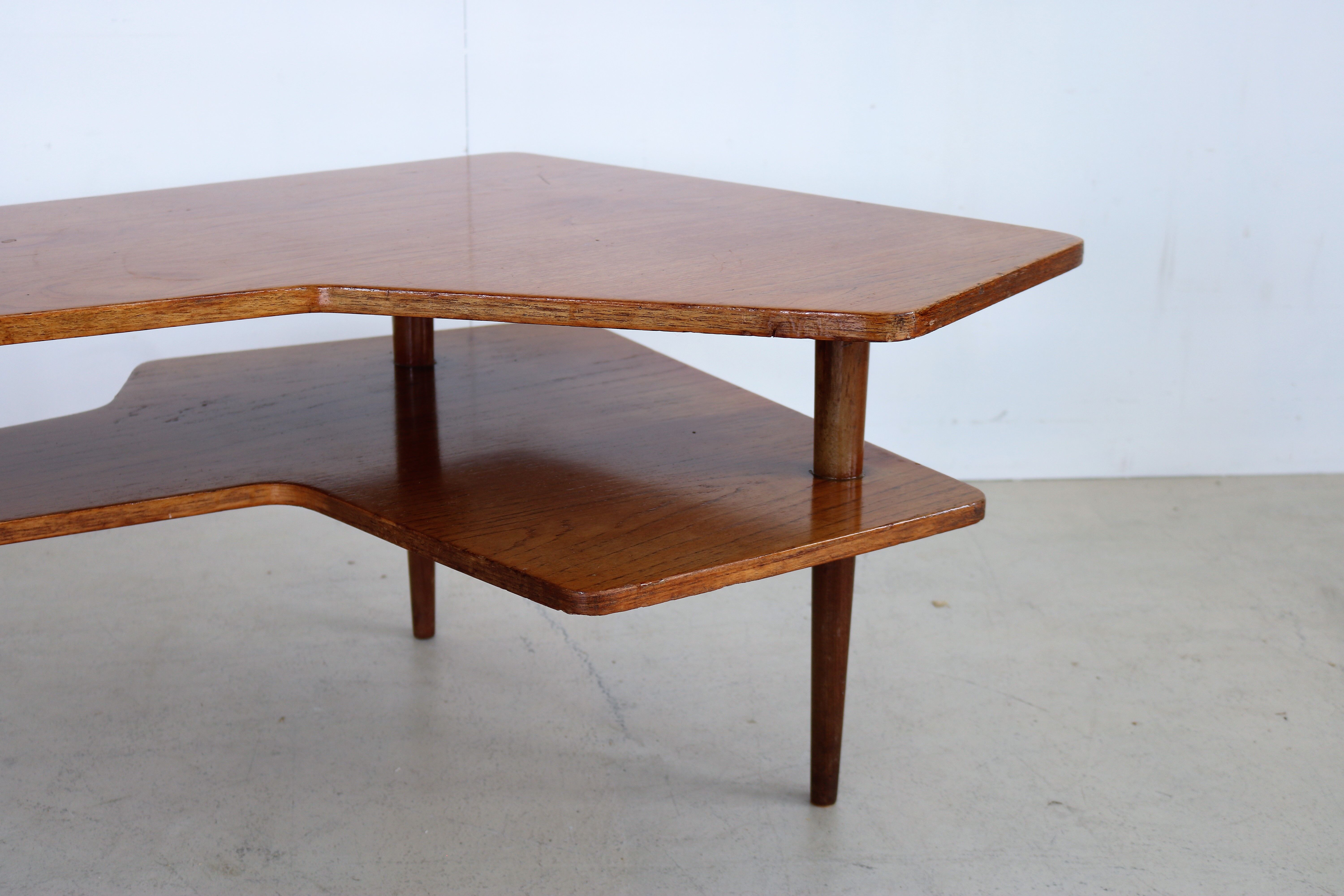 Vintage coffee table "boomerang"