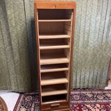 Curtained filing cabinet, 40s-50s